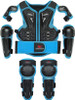 Kids Dirt Bike Chest Protector Skating Knee Elbow Pads Youth ATV Spine Protective Gear Kit