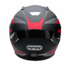 Full Face MMG Helmet. Model Bolt. Color: Matte Black/Red. Size: L. *DOT APPROVED