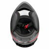 Full Face MMG Helmet. Model Bolt. Color: Matte Black/Red. Size: XL. *DOT APPROVED*