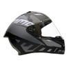 Full Face MMG Helmet. Model Bolt. Color: Matte Black/Gray. Size: M. *DOT APPROVED*