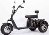 VITACCI CT-3 Off Road Electric Scooter, 3-Wheels, Seamless steel tube - Black