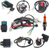 Wire Harness Complete 6 Coil Stator CDI Wiring Harness for 49cc 50cc 70cc 90cc 110cc 125cc 150cc GY6 Taotao Kazuma Baja ATV Dune Buggy Go Kart Scooter Pit Bike Quad Moped 4 Stroke Engine Harness