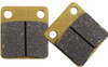 Rear Disc Brake Shoes Pads Chinese ATV Brake Pads fit ATV Quad Dirt Pit Bike Go Kart Buggy 50cc 70cc 110cc, 4Pcs,Golden