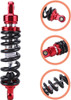 280mm Adjustable Motorcycle Rear Shock Absorber Suspension 11" Shock Fit for Dirt Bike Pit Dirt Bike Fit for Honda Yamaha Apollo Stomp WPB Bucci Orion M2R Lucky 50cc 70cc 90cc 110cc 125cc 150cc