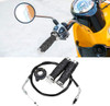 Throttle Twist Grip Set with 78" Cable for GY6 50cc-150cc Scooters & Mopeds