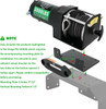 3000 lb 12V DC Electric ATV Winch with Wireless Remote & Wired Switch – Synthetic Rope & Mounting Plate