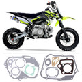 Gasket Set Compatible with Chinese Honda 107cc 110cc 125cc Horizontal Engine Taotao ATV Dirt Bike Go Kart Quad 4 Wheeler Dune Buggy
