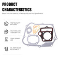Gasket Set Compatible with Chinese Honda 107cc 110cc 125cc Horizontal Engine Taotao ATV Dirt Bike Go Kart Quad 4 Wheeler Dune Buggy