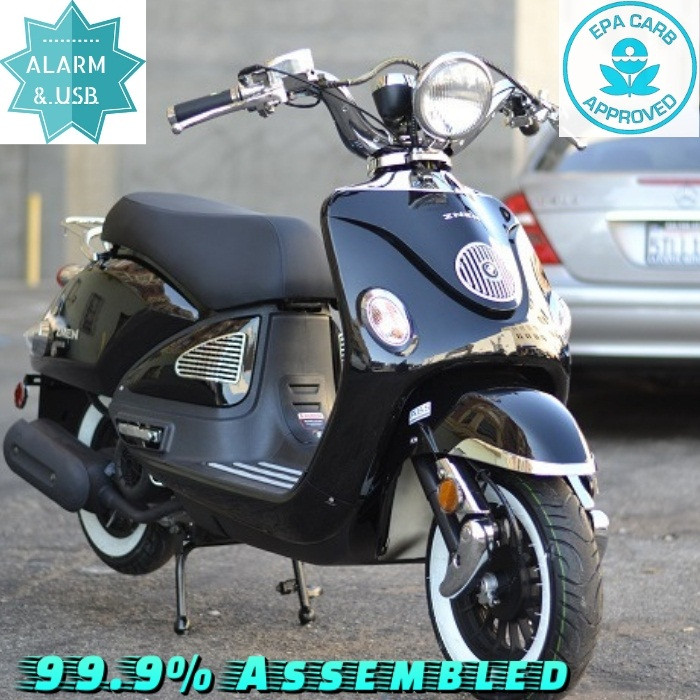 Browse Amigo Znen ZN150T-E5 149cc Scooter | Remote Start