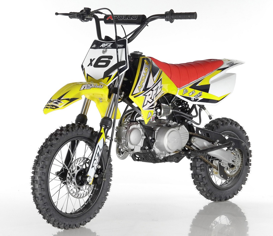Browse Apollo DB-X6 125cc Dirt Bike Online | Fully Automatic