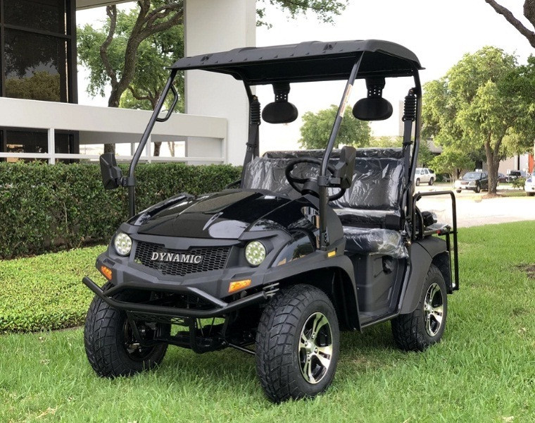Buy Loaded Cazador OUTFITTER 200 Black Golf Cart