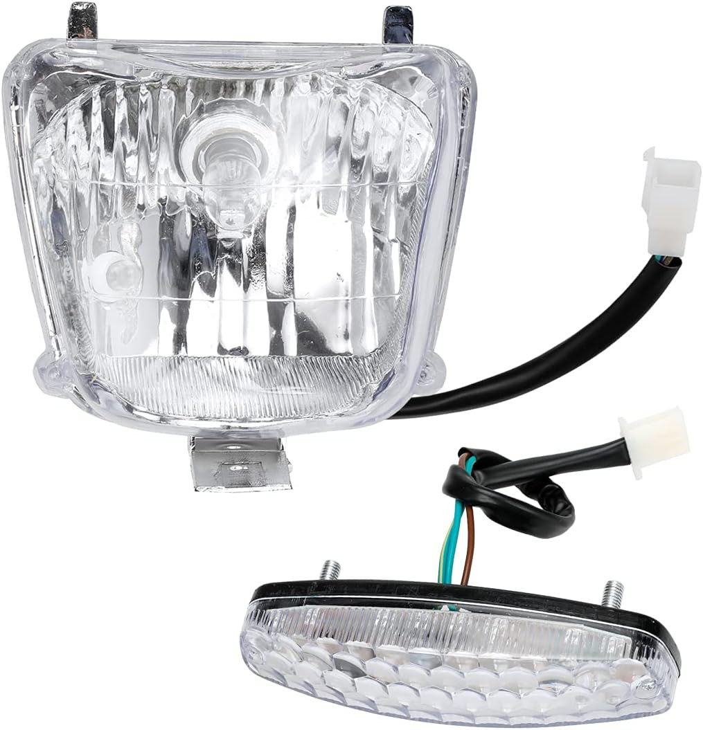 ATV 12V Headlight & Tail Light Kit for 50cc–125cc Quad