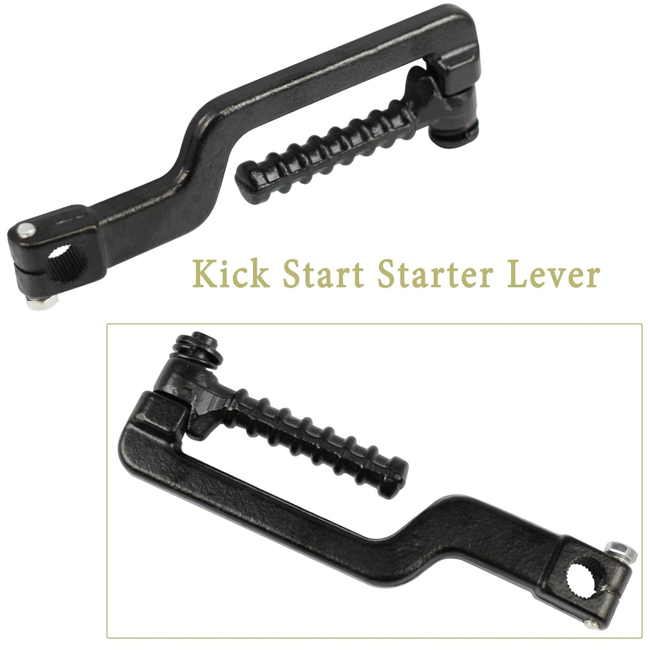 Kuntesetty Moped Kick Starter Gear Shaft Pedal Kit Spare Parts Reliable Replacement Upgrade