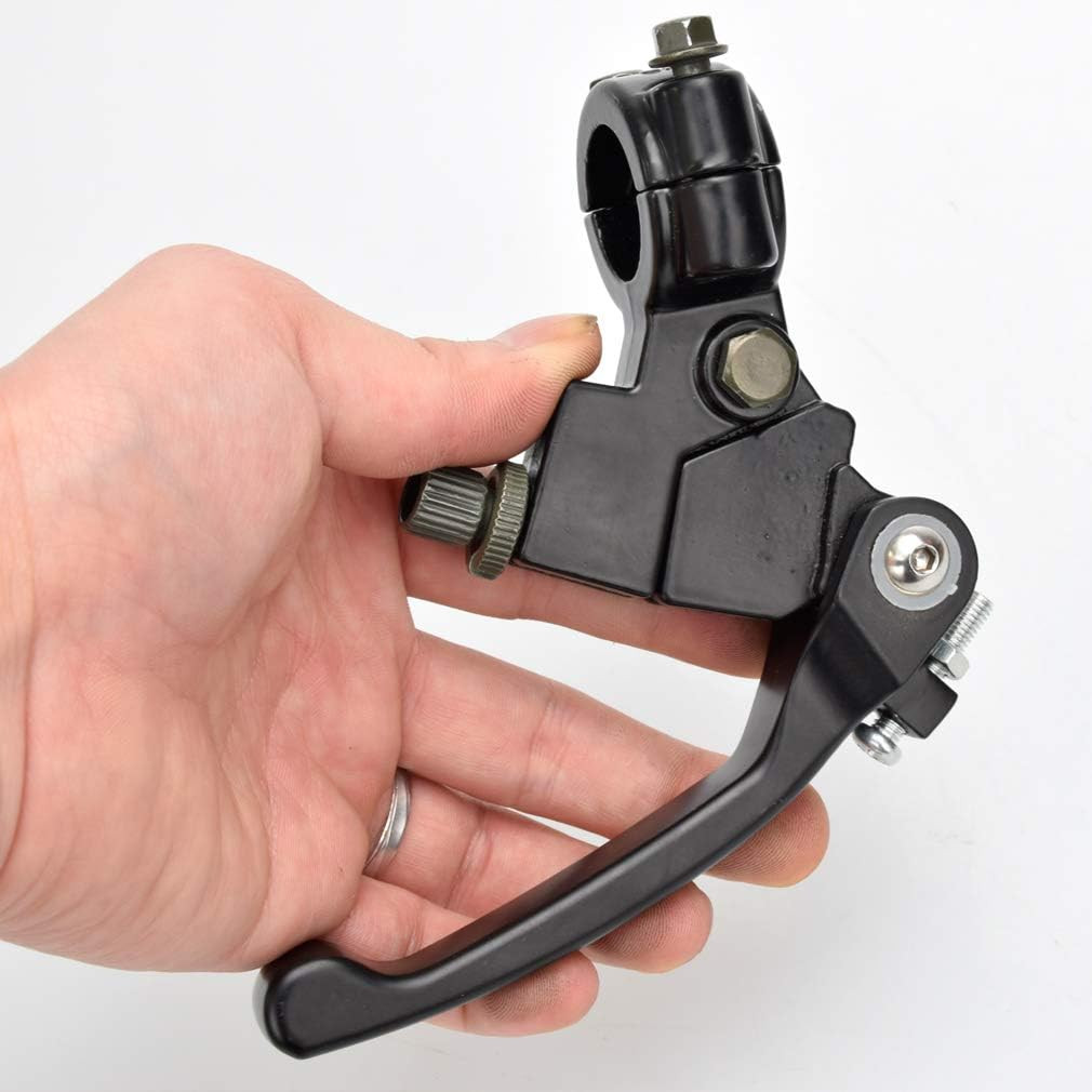 Folding Clutch & Brake Levers Black Grips for 7/8 Bars | Txpowersports