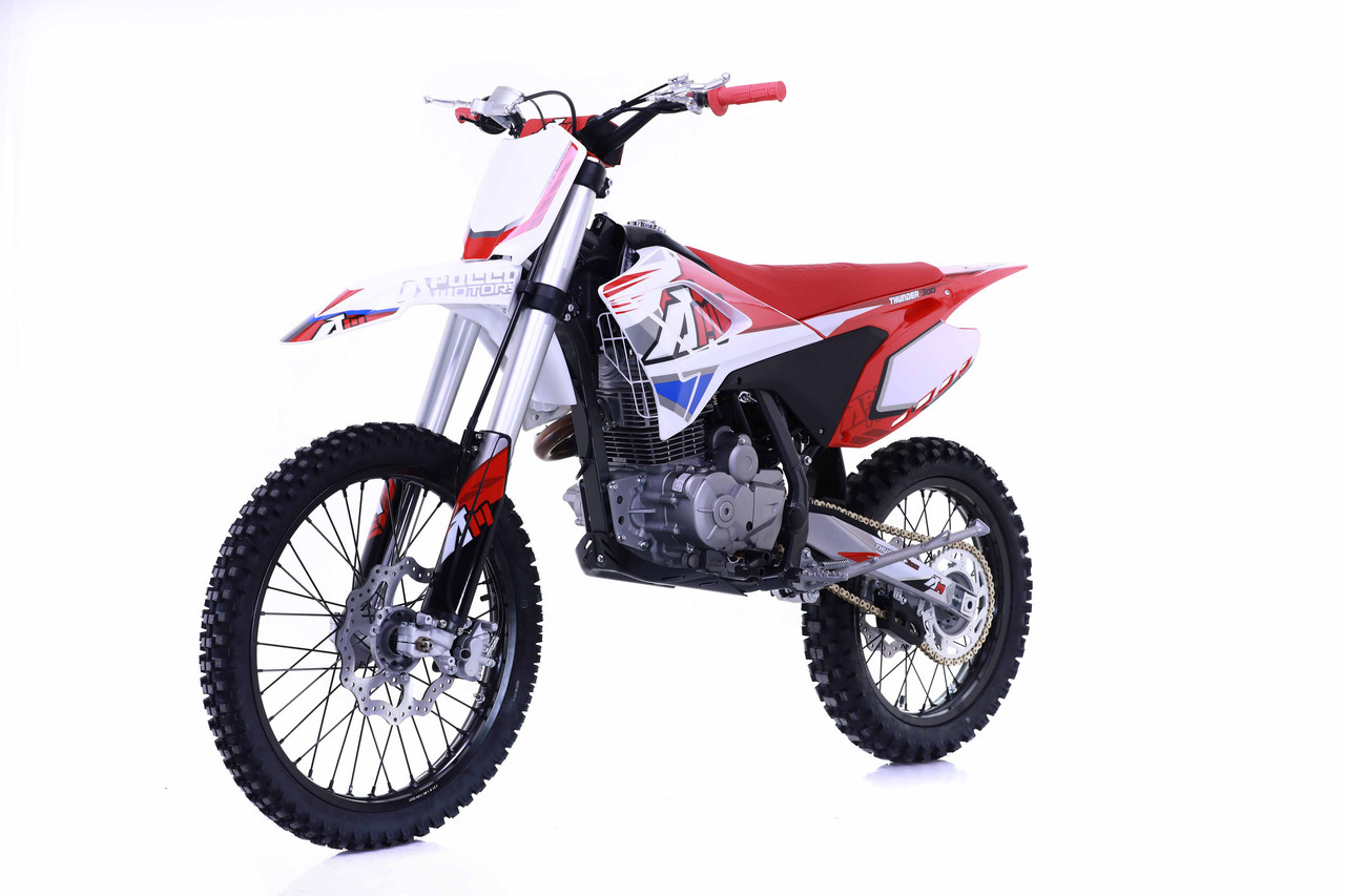 邦楽 TAKING OVER JUST START / APOLLO THUNDER Apollo Thunder RFZ150 DLX 140cc Dirt Bike, 4-Speed Manual