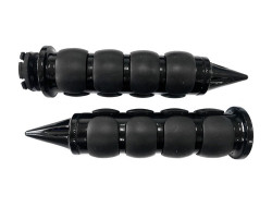 Aftermarket MMG Scooter Grip Set | Spike Black (7/8")