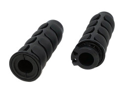 Aftermarket MMG Scooter Grip Set | Flat-End Black (7/8")