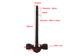 Steering Stem for ATM50 - Tao Tao 50cc
