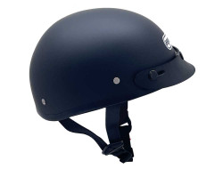 Shorty MMG Helmet. Model Beanie. Color: Matte Black. *DOT APPROVED* *Free goggles included*