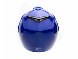 Open Face MMG Helmet. Model Crux. Color: Shiny Blue. *DOT APPROVED*