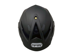 Open Face MMG Helmet. Model Crux. Color: Matte Black. *DOT APPROVED*