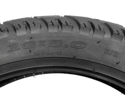 Tire 16-3.0 TUBE TYPE FOR ELECTRIC BIKES MODEL P158