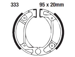 Brake Shoes for Honda Metropolitan - For Full list of application Click here and Check Fitment