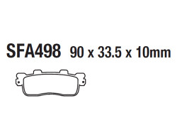 Brake Pads for Kymco Like - For Full list of application Click here and Check Fitment