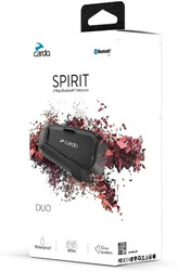 Spirit Motorcycle Bluetooth Communication Headset, 2-Way Bluetooth, Thin 32mm Speakers, Waterproof, Universal Connectivity - Single Pack