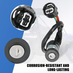 Ignition Switch with Key Assembly Compatible with Massimo Buck 250, 450 & T-Boss 550, 560, 760 UTVs