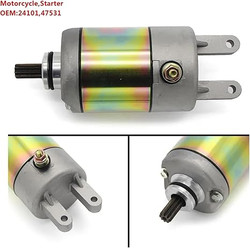 Motorcycle Starter Motor Compatible With Massimo UTV T-BOSS 410 Before 2020- BUCK 450 / 450X MSA E14 OEM:24101 47531