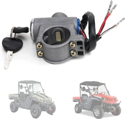 Hisun 500 700 Ignition Switch (on The Column) Compatible for Hisun UTV 700, and 800; Massimo MSU 500, 700, and 800; Axis 500 and 700; Coleman Outfitters; Bennche Bighorn; and Cub Cadet Challenger