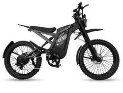 OUXI GT2000 Electric Dirt Bike with Pedals – 2000W High-Torque On-Road & Off-Road E-Bike
