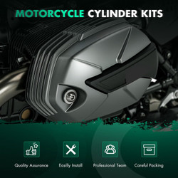 Cylinder Head Piston Gasket Top End Rebuild Kit for Honda for Rancher 350 TRX350FE 4x4 ES 2000-2006, for Honda for Rancher 350 TRX350TM 2x4 2004-2006 78.5mm 329cc 12100-HN5-670 13101-HN5-670