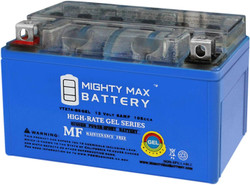 Max Battery GEL -12 Volt 6 AH, GEL Type, 105 CCA, Rechargeable Maintenance Free SLA AGM Motorcycle Battery