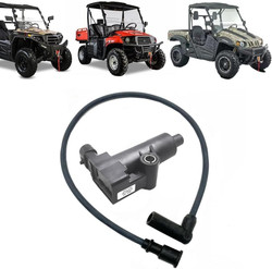 OEM Hisun Ignition Coil & Wire Cap Replacement for UTV ATV 250 400 450 500 Massimo gunner 250, MSU500, Coleman UT400 UT500, Axis 500, Bennche, Cub Cadet, YS400