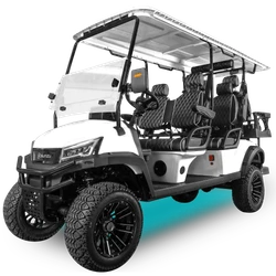 TrailMaster SUN X6 Lithium Golf Cart – 6 Passenger, 5KW, 48V 150Ah