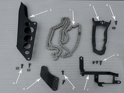 Hawk 250 Bolts (Bracket-Frame) (Please see #9 for image)