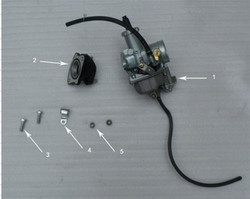 Hawk 250 Air intake