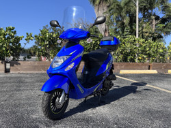 Amigo Beemer-50 FA 49cc Moped Scooter 4 Stroke Single Cylinder Ca Approved