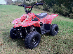SMALL ATV 110CC B Boulder ata-110b - Red