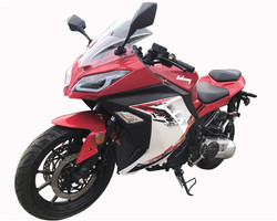VITACCI New Falcon 250cc Automatic Sport Bike, Single Cylinder Water-Cooling - Red