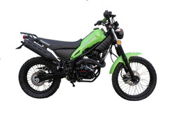 New Magician Dual Sports enduro dirt bike street legal dirt bike 250cc - Fully Assembled And Tested - Green
