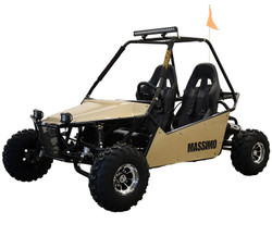 Massimo GKM 200cc Go Kart, 4-Strock, Electric CDI, Automatic W/Reverse - Sand