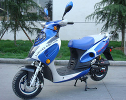 Roketa MC-07B 50cc (BAHAMA-50) Scooter, 4-Stroke, Air Cooled, Eletric/kick Start - Blue