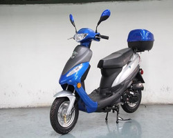 Roketa MC-08 Maui 50GL Moped Scooter, 4-Stroke, Air Cooled, Eletric /kick Start
