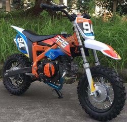 RPS New DB-60E Dirt Bike, Air Cooled, Electric Start - ORANGE/WHITE