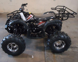 RPS High End Raider 8 125cc Kids ATV w/Upgraded Chrome Rims, Air Cool, Single Cylinder, 4-Stroke