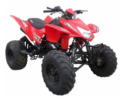 RPS New Atv 250cc Tornado 4-Speed Plus Neutral/Reverse - Fully Assembled and Tested - Front view