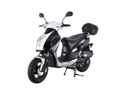 Taotao Power-Max 150CC Scooter Comes With Free Matching Trunk - Fully Assembled and Tested - Black